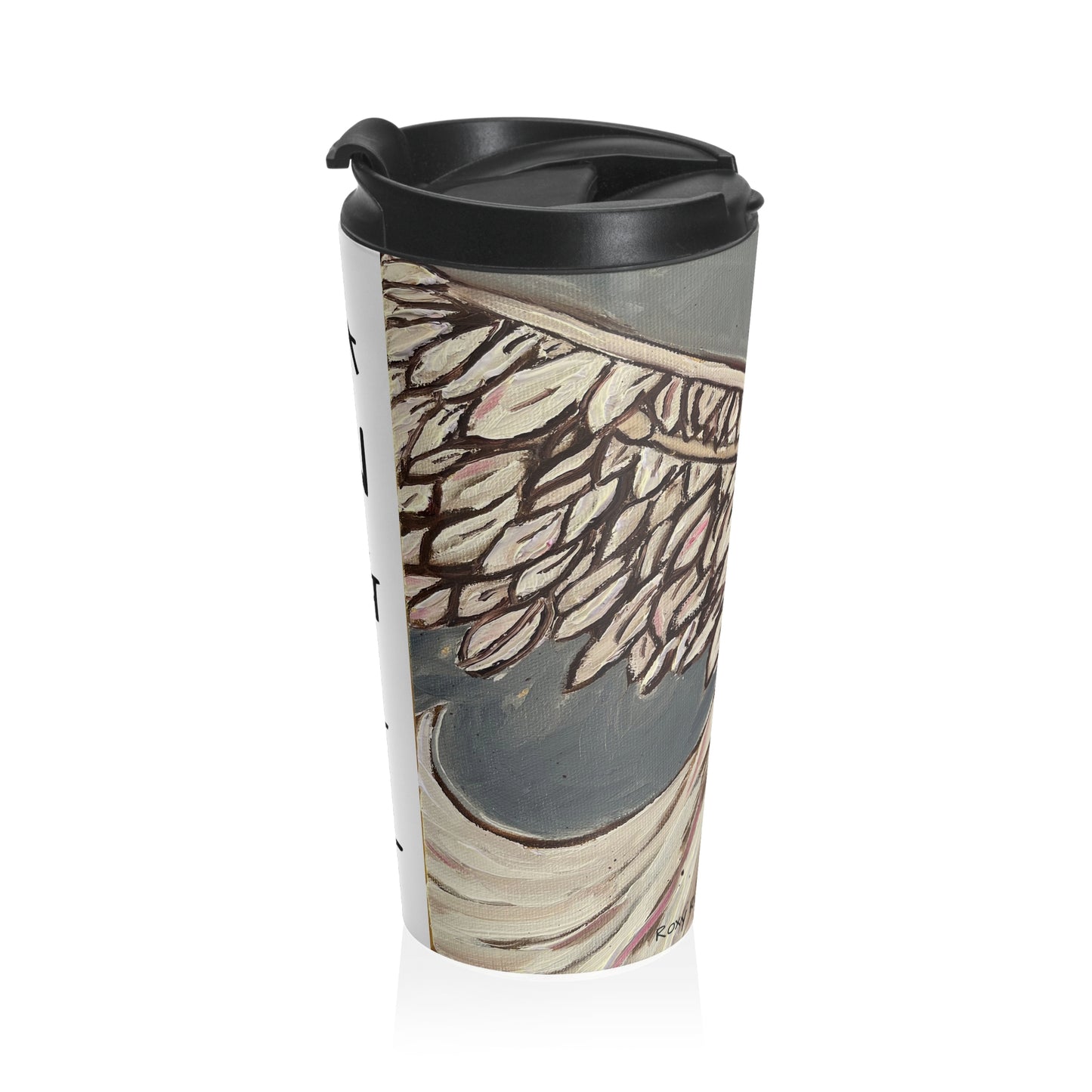 Angel Rising Stainless Steel Travel Mug