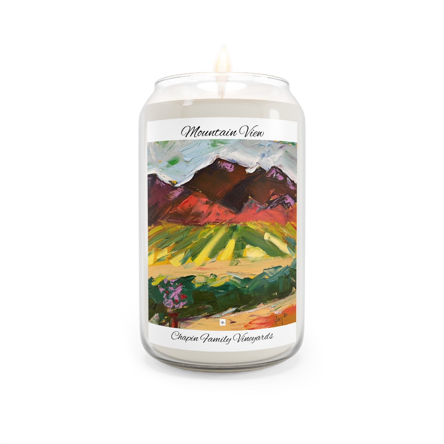 Mountain View at Chapin Scented Candle, 13.75oz