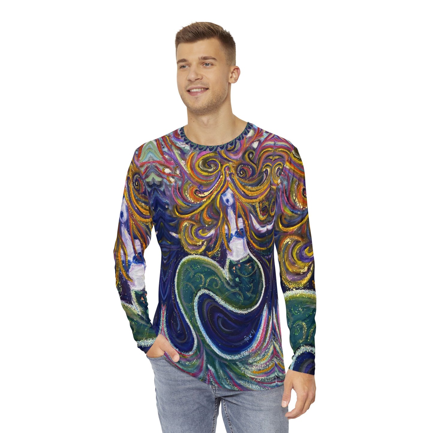 Copy of Men's Long Sleeve Shirt - Unique Classic Tee-Wharf Boats