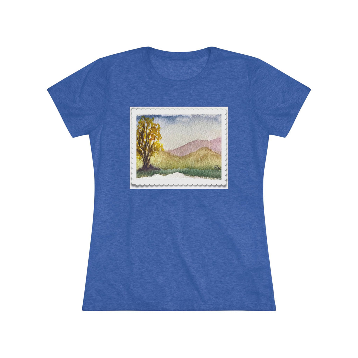 Cottonwood- Women's fitted Triblend Tee  tee shirt