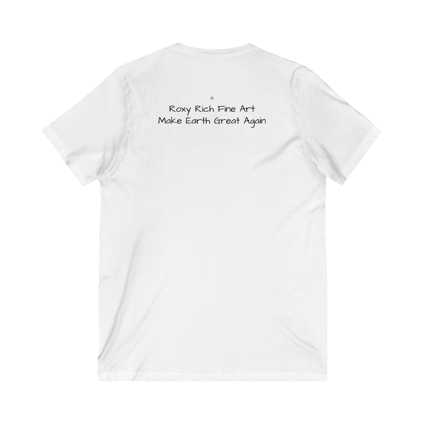 Make Earth Great Again-Camiseta unisex de manga corta con cuello en V