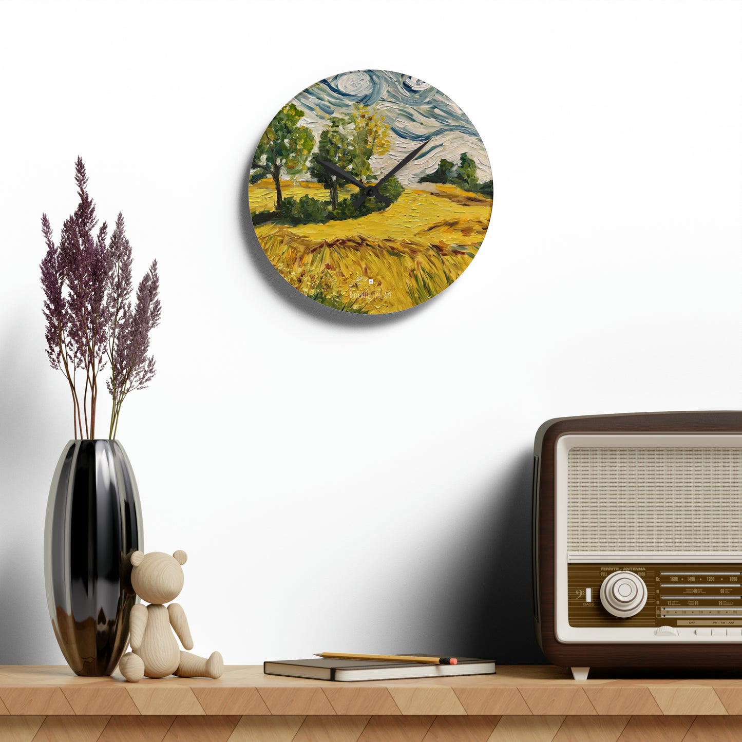 Sunny Day Acrylic Wall Clock