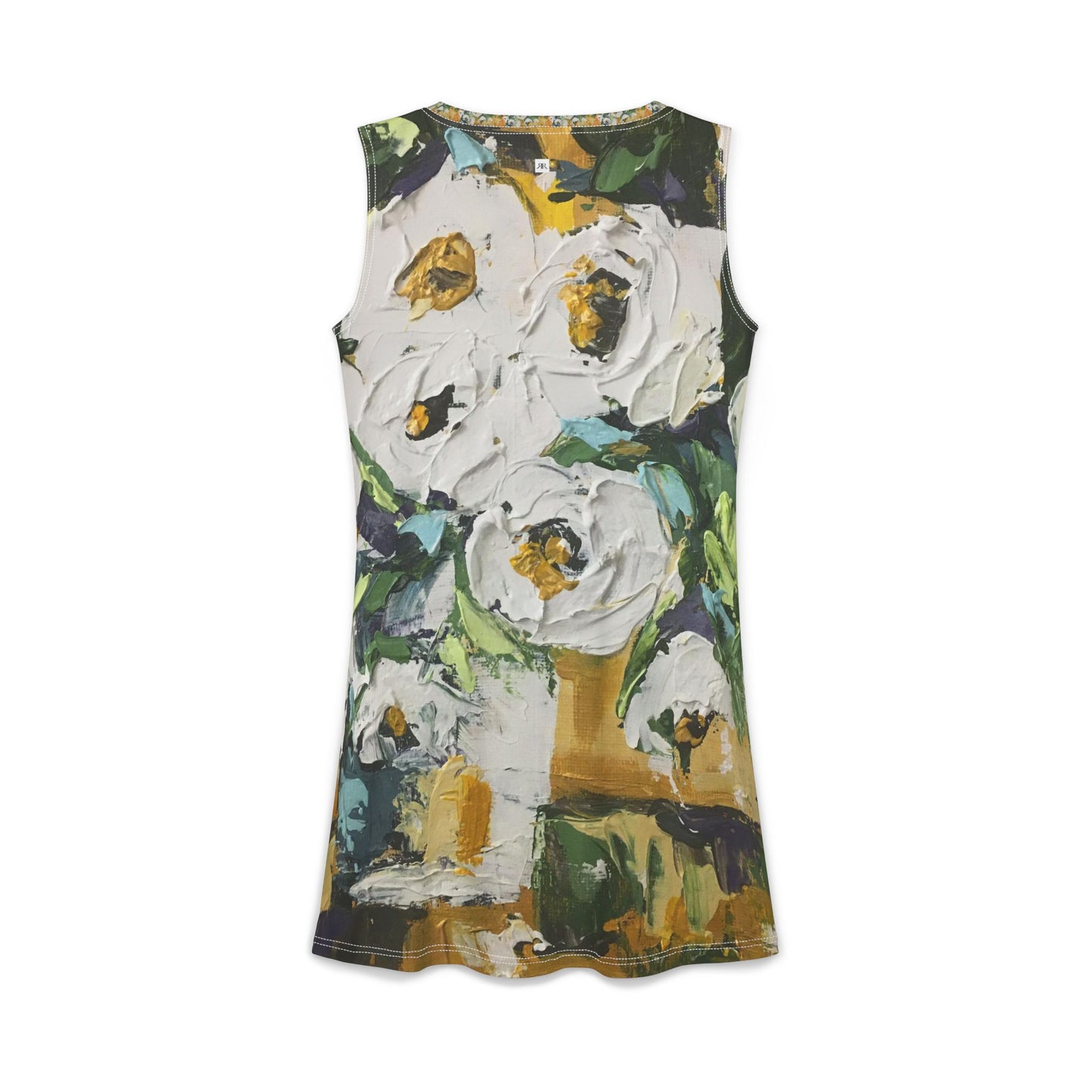 Women's Casual Dress — Light & Comfortable -Shabby Roses Gold