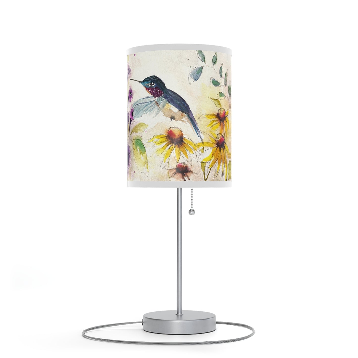 Lámpara Happy Hummingbird con soporte, enchufe EE. UU.|CA