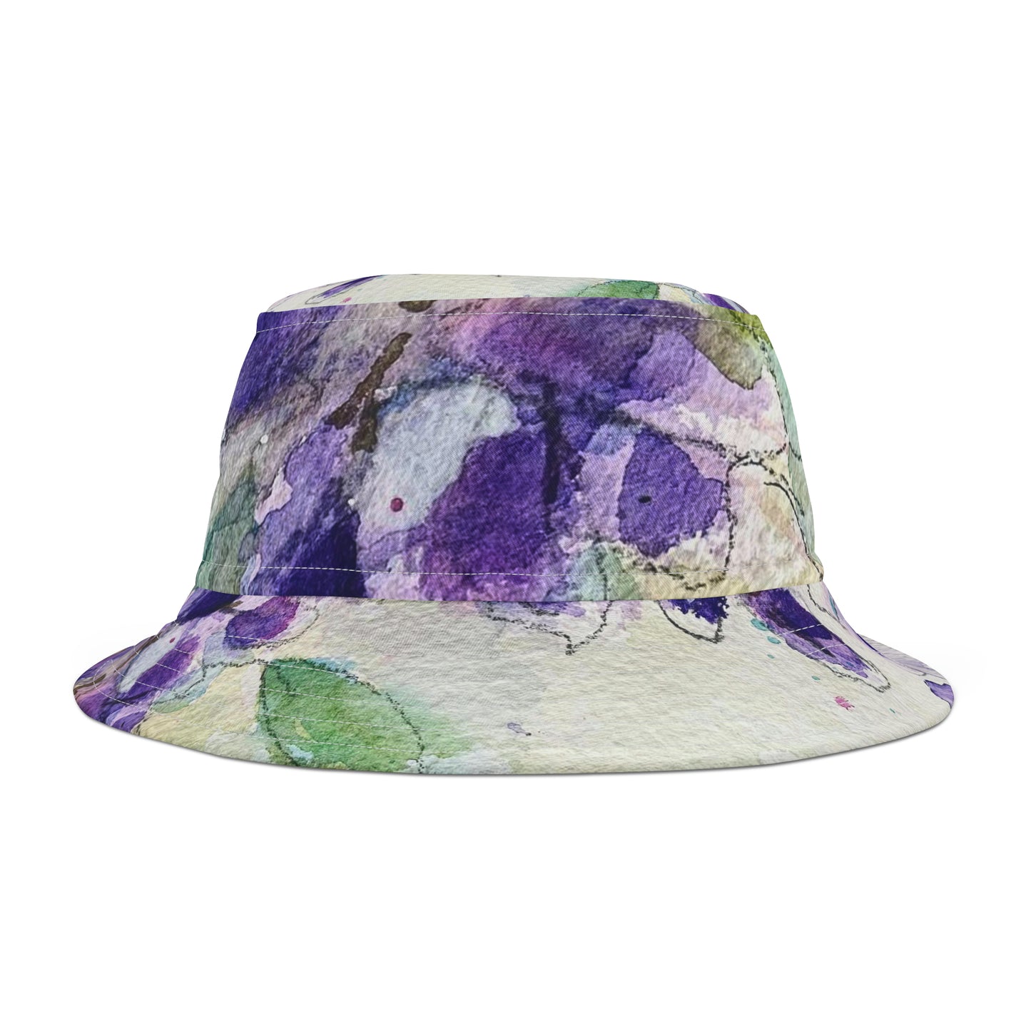 Sombrero de pescador morado Wisteria