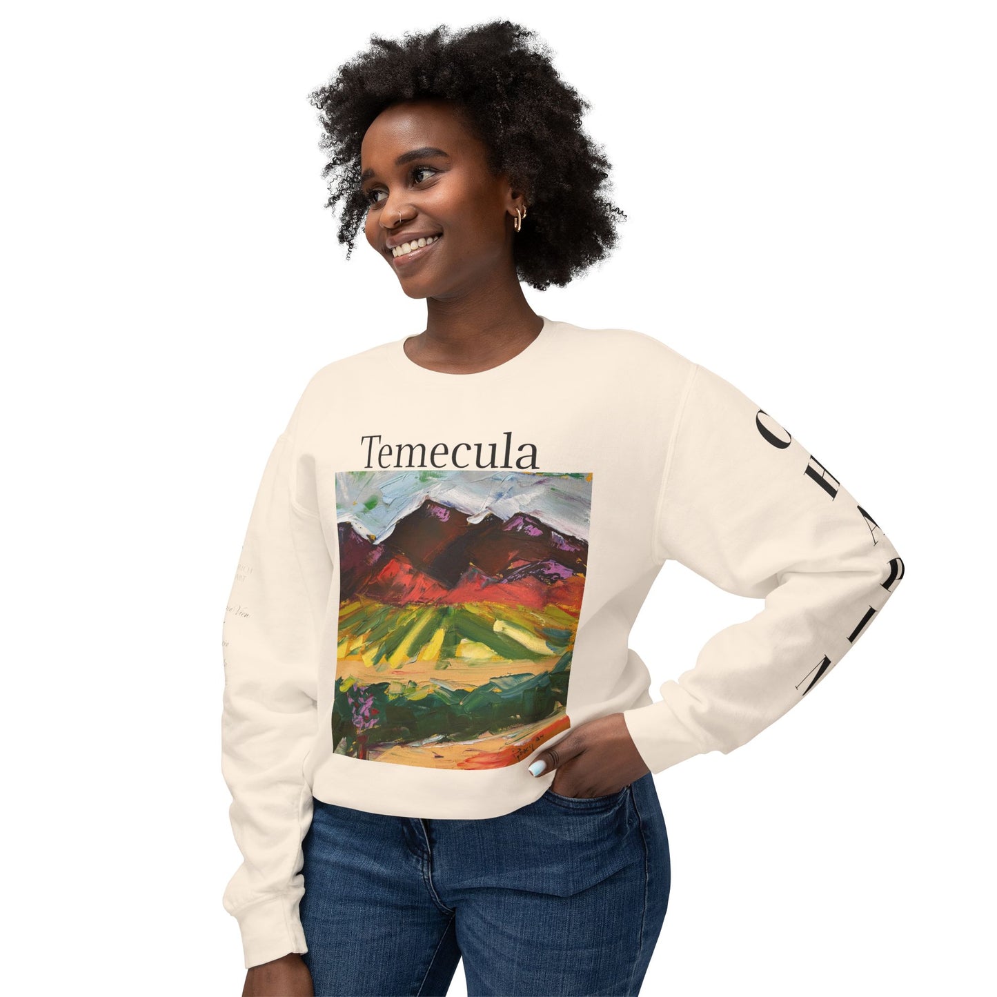 Temecula Mountain View Crewneck Sweatshirt-Unisex