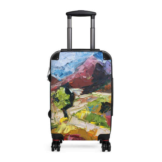 "Mountain Trails" Landscape Carry on Suitcase