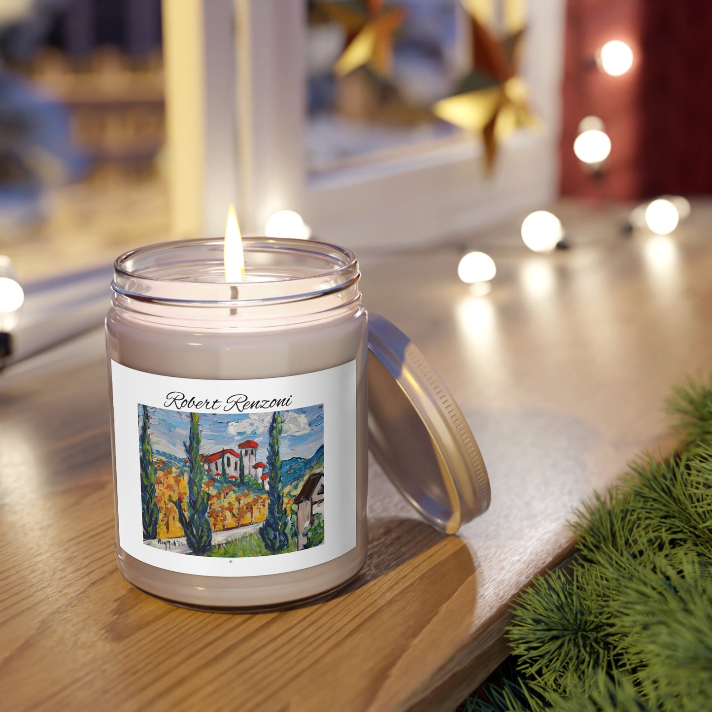 Scented Candle 9oz-Robert Renzoni Winery