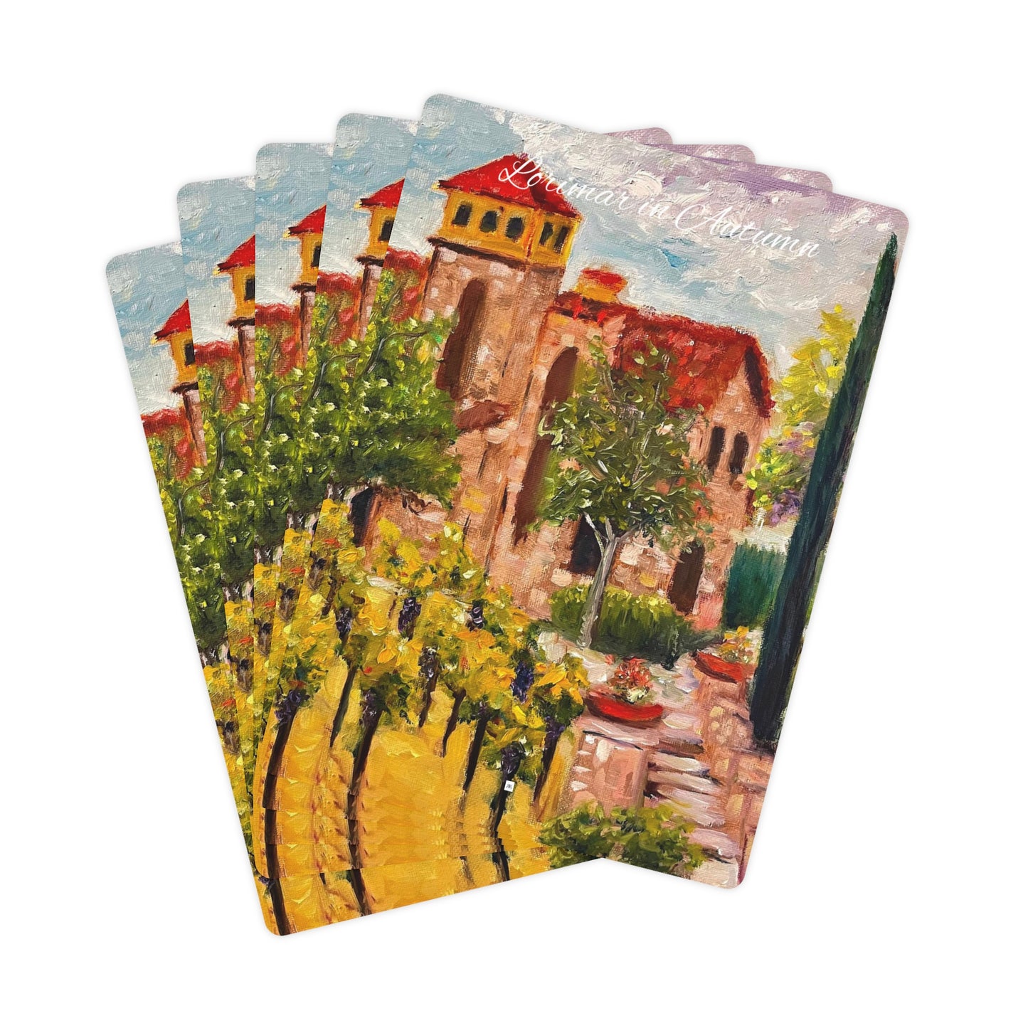 Lorimar in Autumn (Lorimar Winery) Poker Cards/Playing Cards