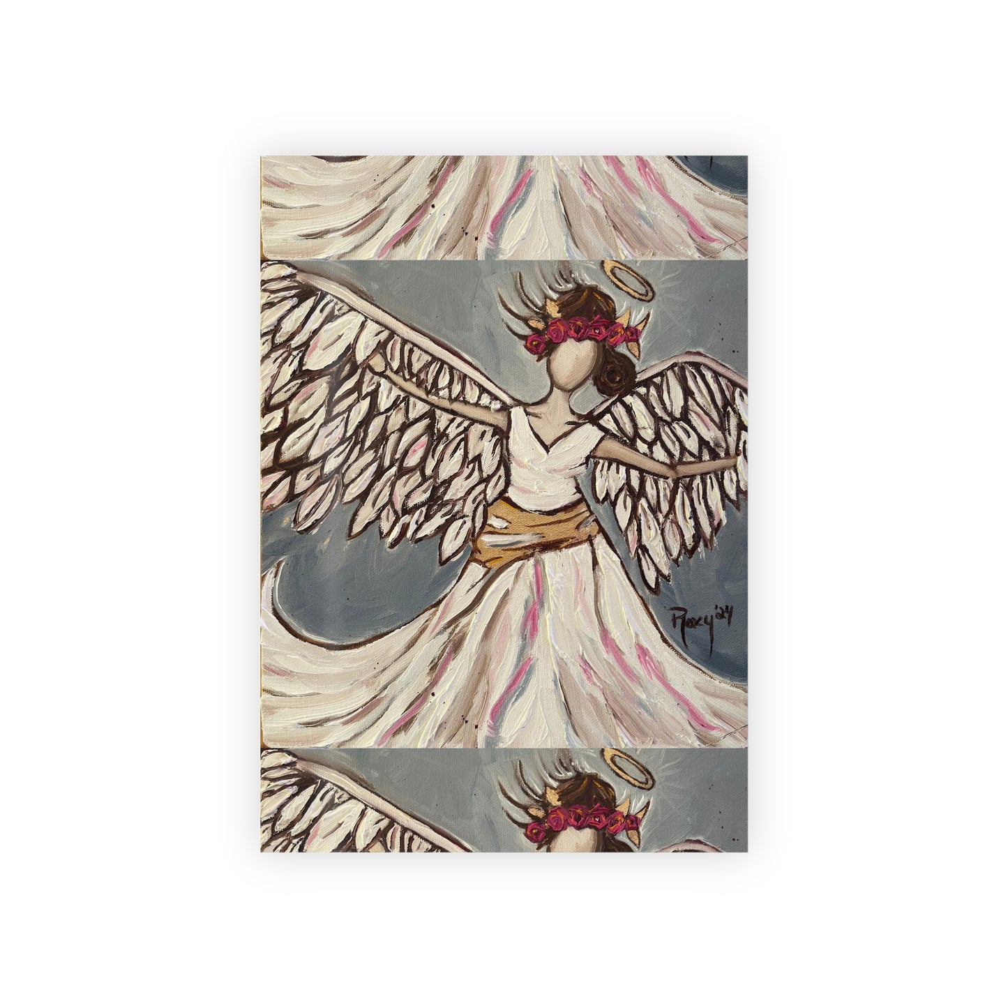 Angel Rising Large Print Gift Wrapping Paper Rolls, 1pc Wedding Mom Friend Holiday giftwrap