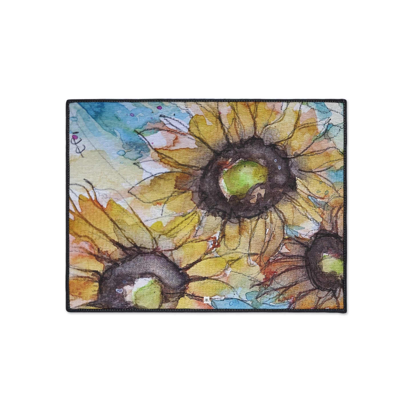 Sunflowers Heavy Duty Floor Mat