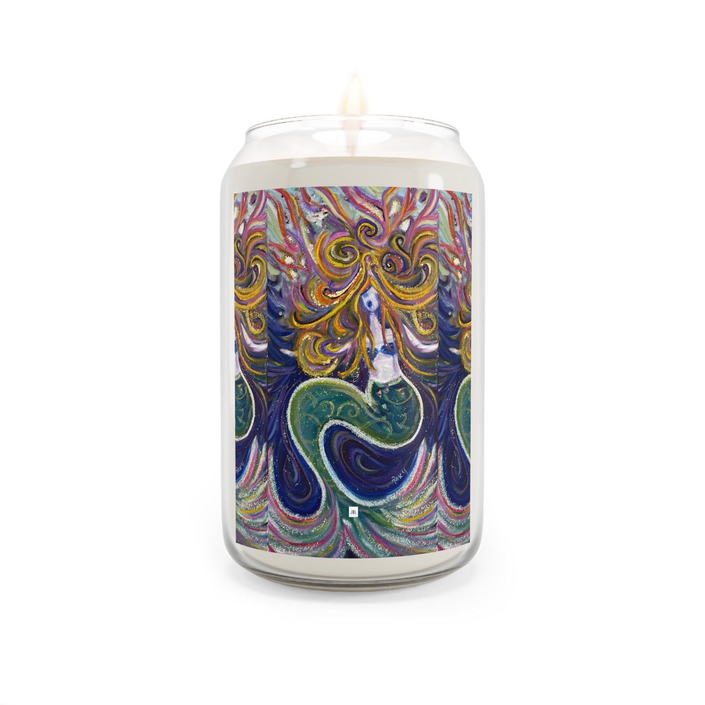 Screaming Siren (Mermaid) Scented Candle, 13.75oz