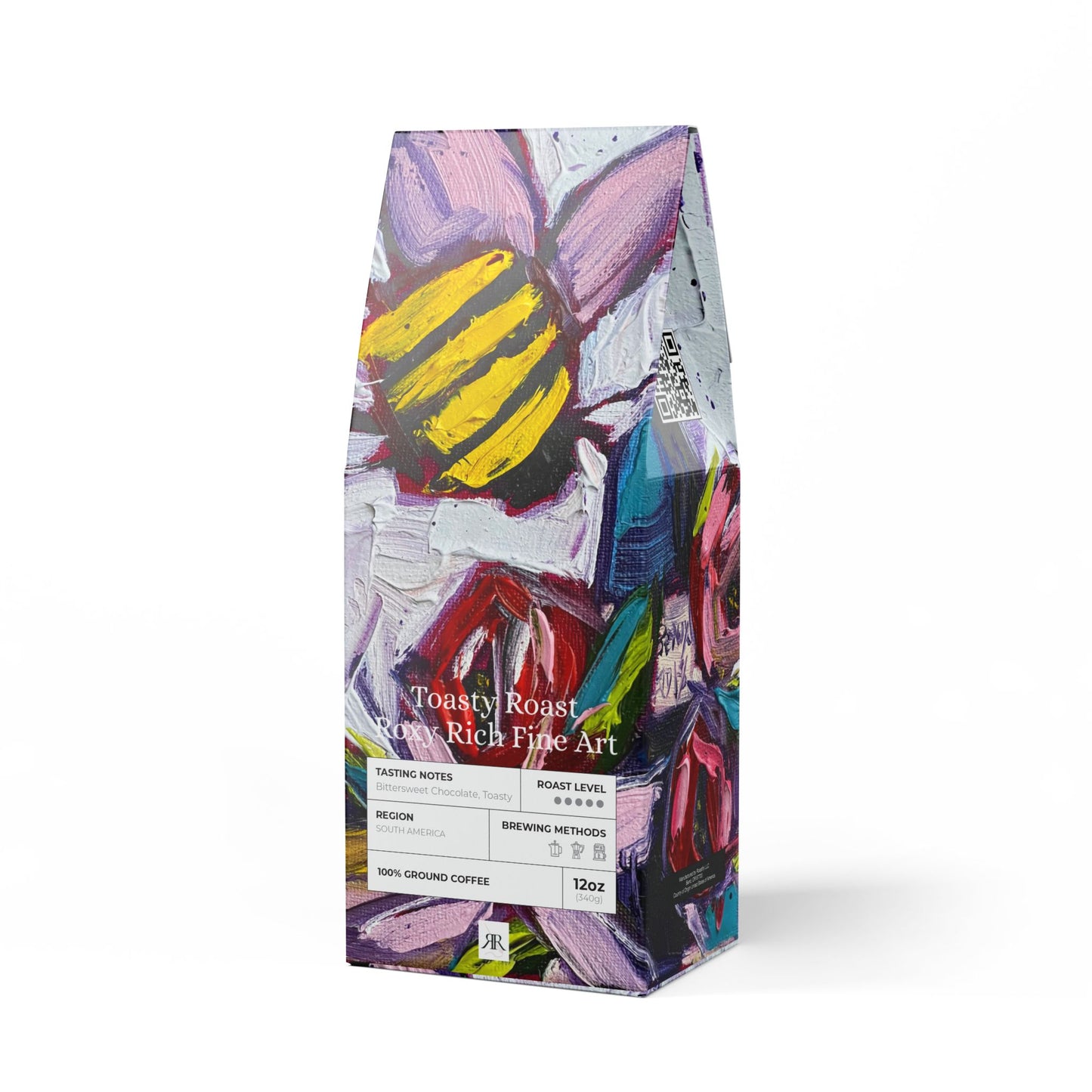 Good Morning!  Bee Happy- Toasty Roast Coffee 12.0z Bag