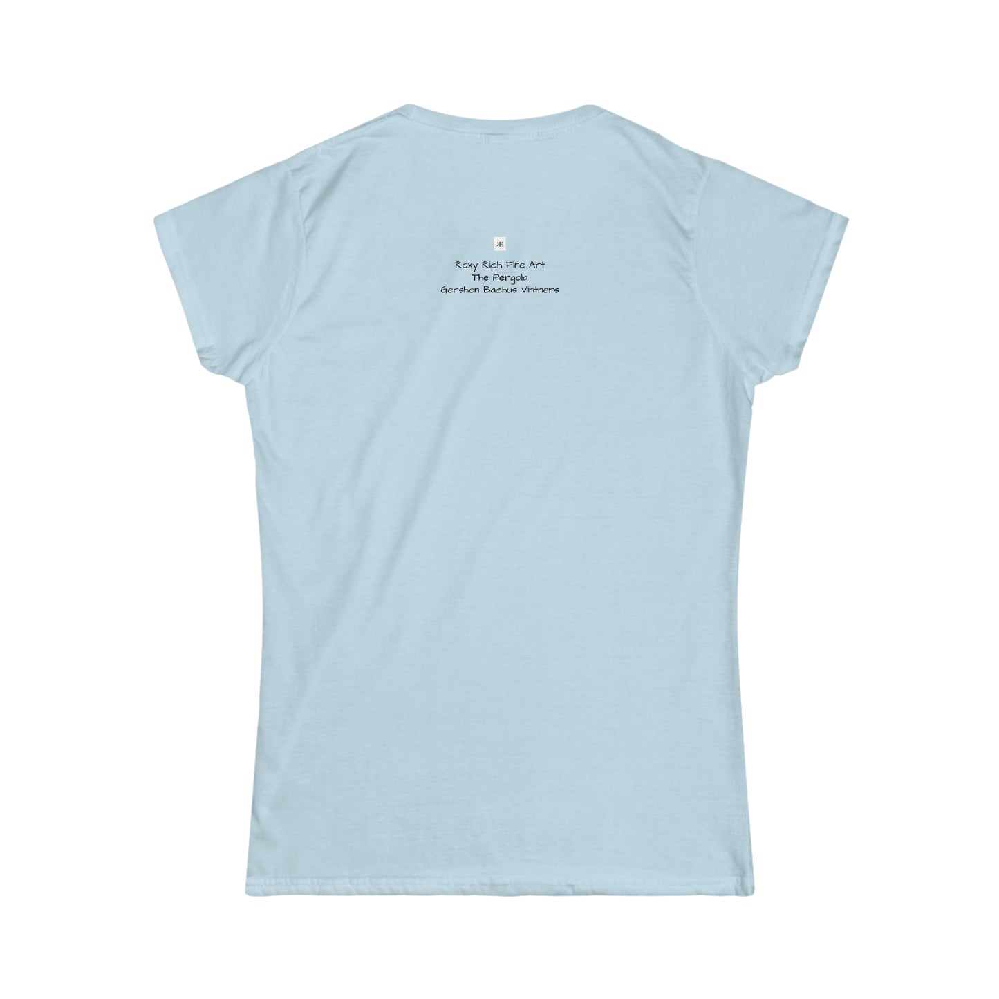 La Pergola chez Gershon Bachus Vintners T-shirt semi-ajusté Softstyle pour femmes