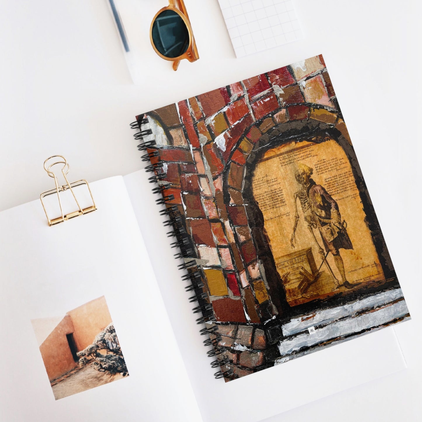 Chateau Spooky Spiral Notebook