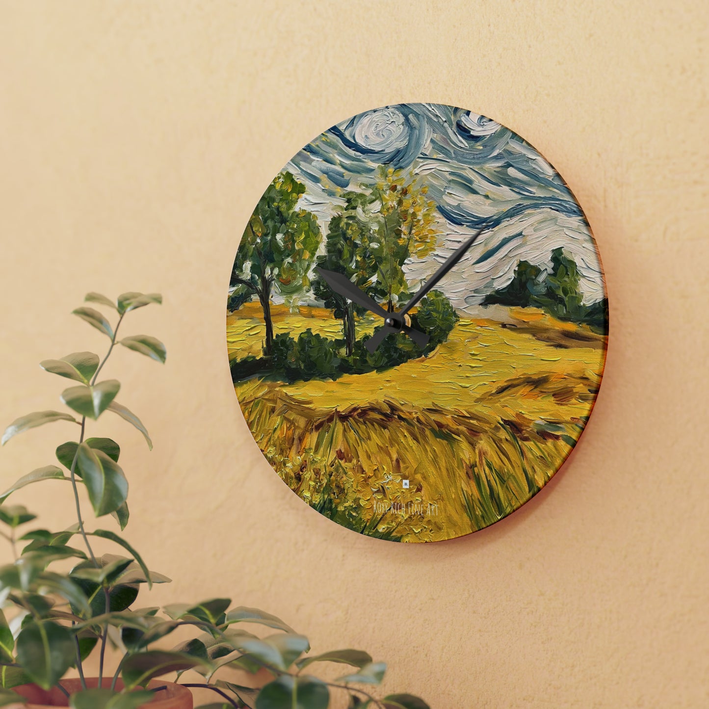 Sunny Day Acrylic Wall Clock