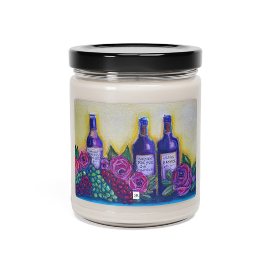 GBV Wine and Roses (Choose from 5 Scents-50 hour burn time) Scented Soy Candle, 9oz