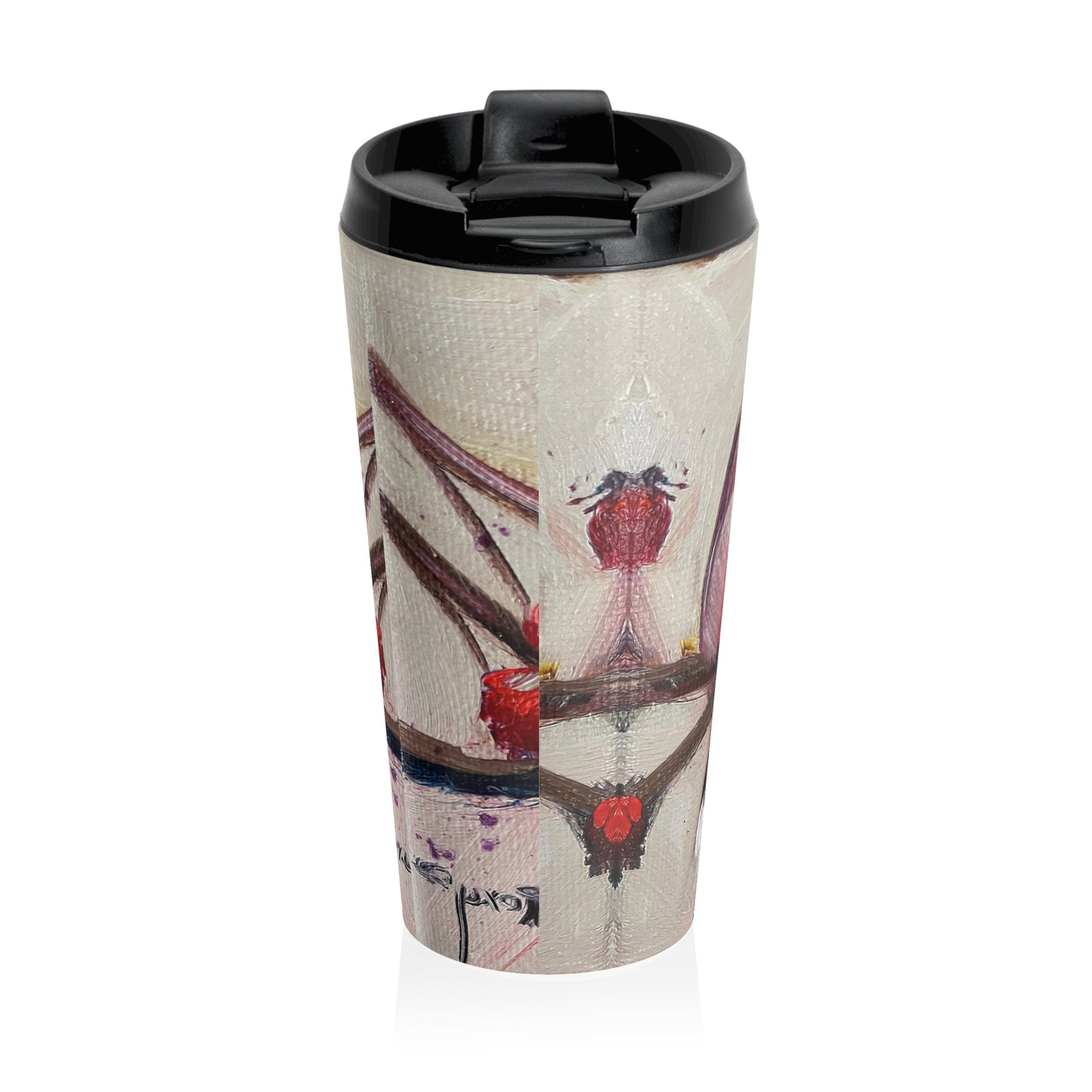 Tasse de voyage en acier inoxydable Colibri avec baies