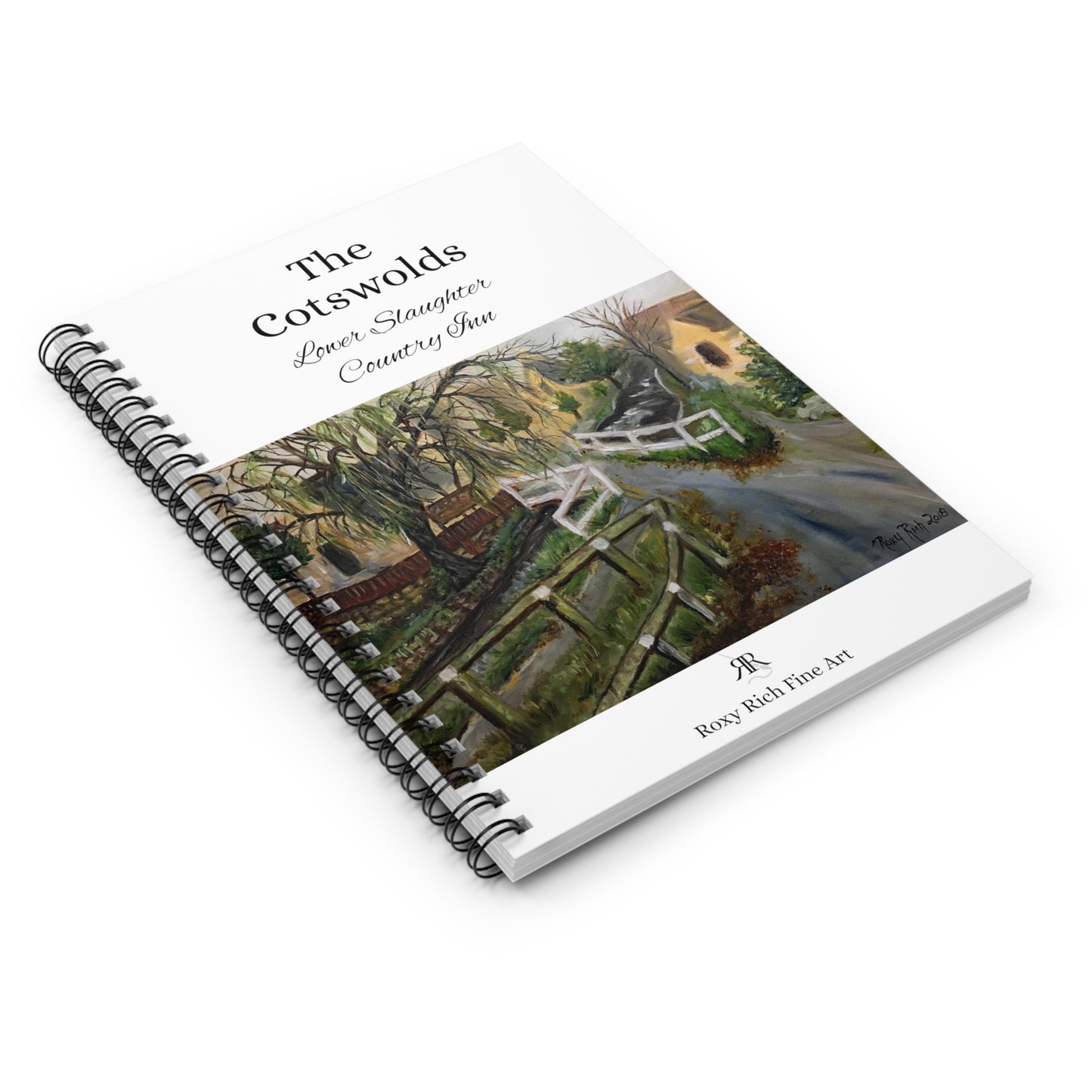 Lower Slaughter Country Inn "The Cotswolds" Spiral Notebook