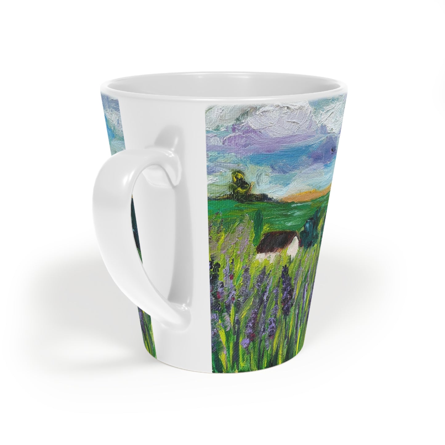 Cotswolds Lavender "Cotswolds"- Latte Mug, 12oz