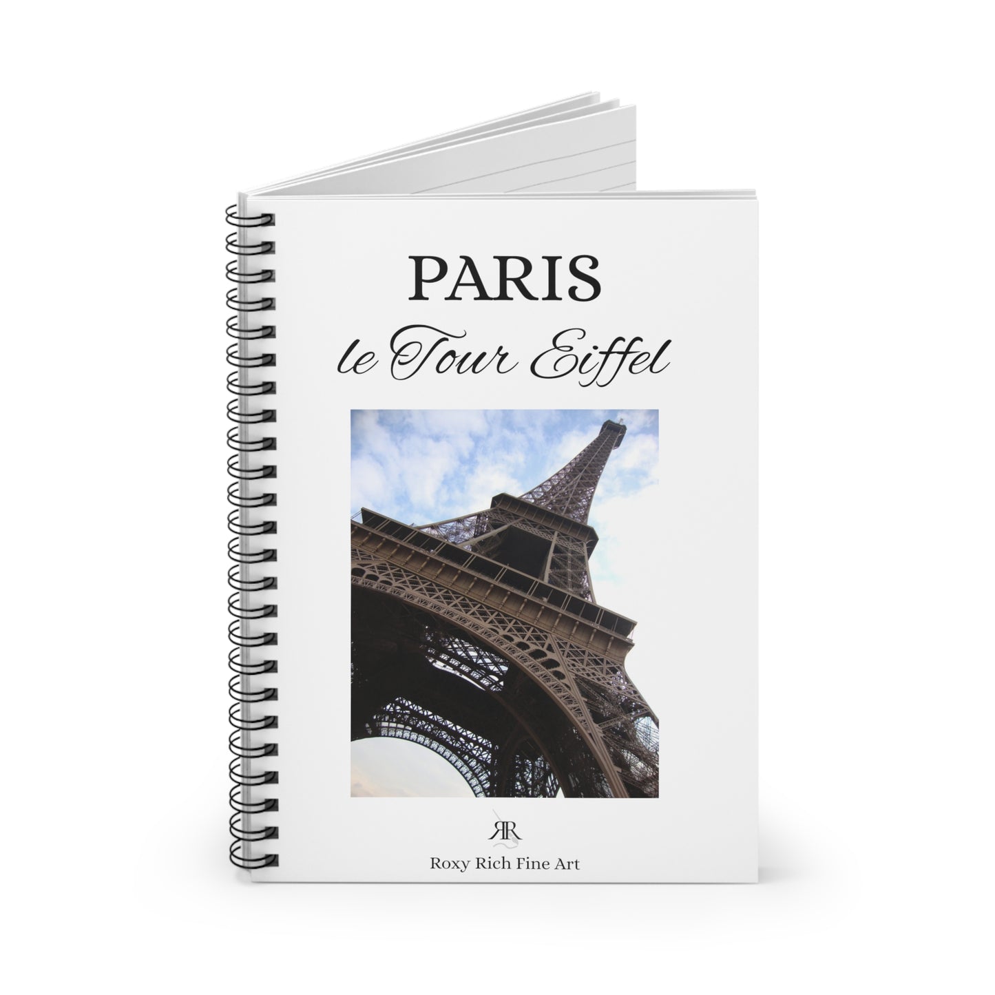 Paris "le Tour Eiffel"  The Eiffel Tower Spiral Notebook