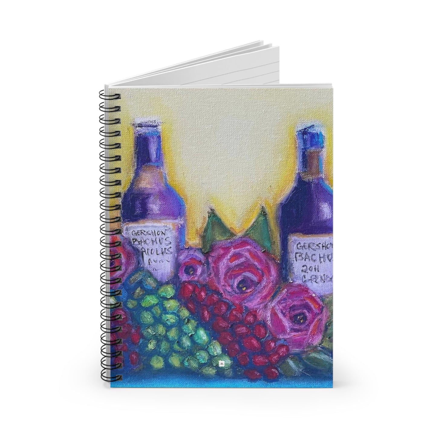 GBV Wine & Roses Spiral Notebook