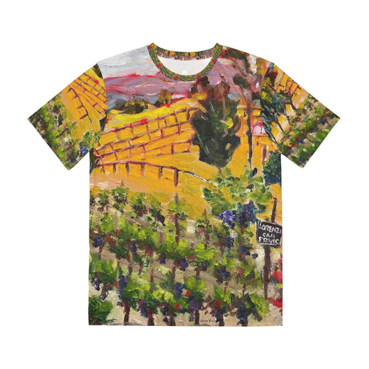 Men's Poly Tee - Cab-Franc Lot at Lorenzi Estate