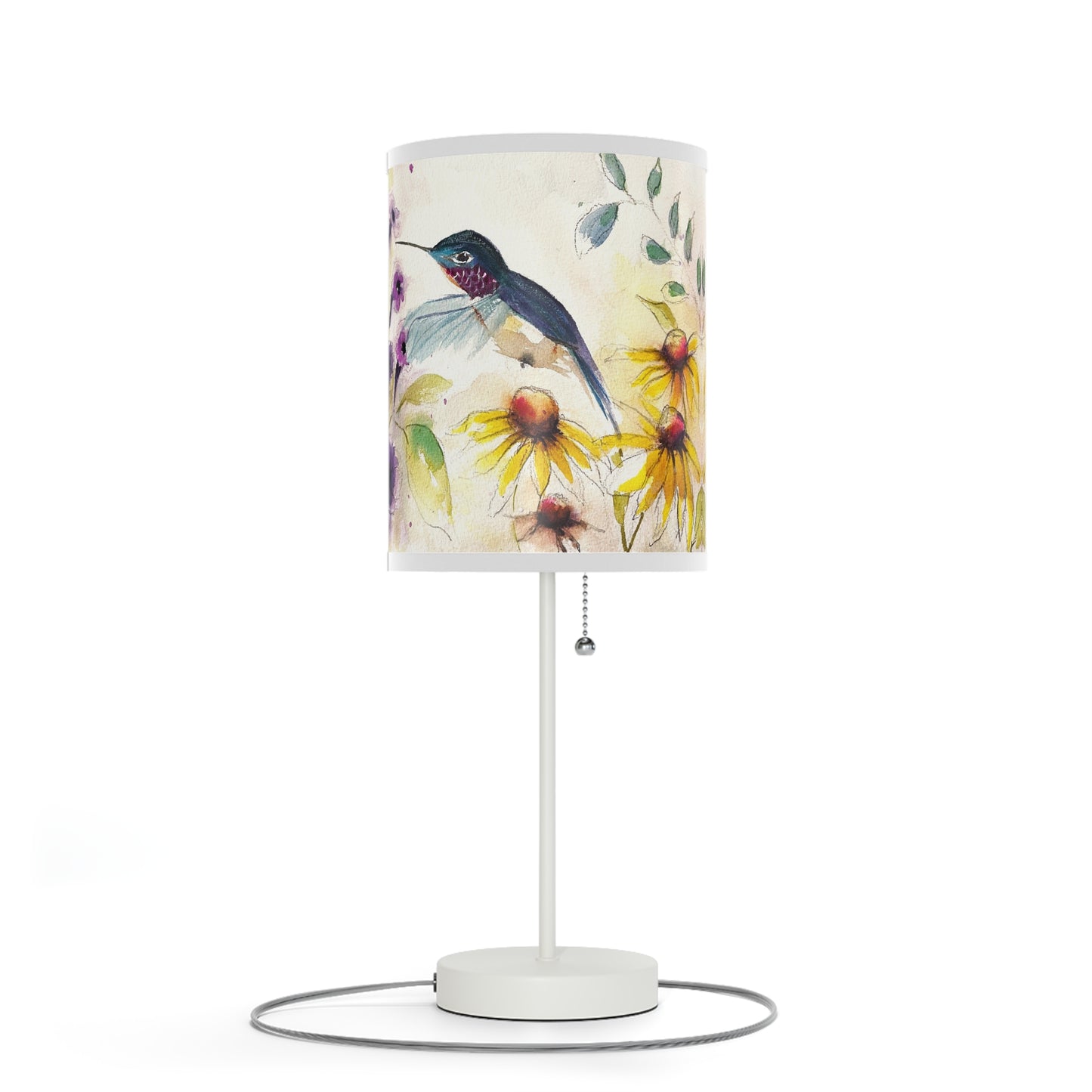 Lámpara Happy Hummingbird con soporte, enchufe EE. UU.|CA
