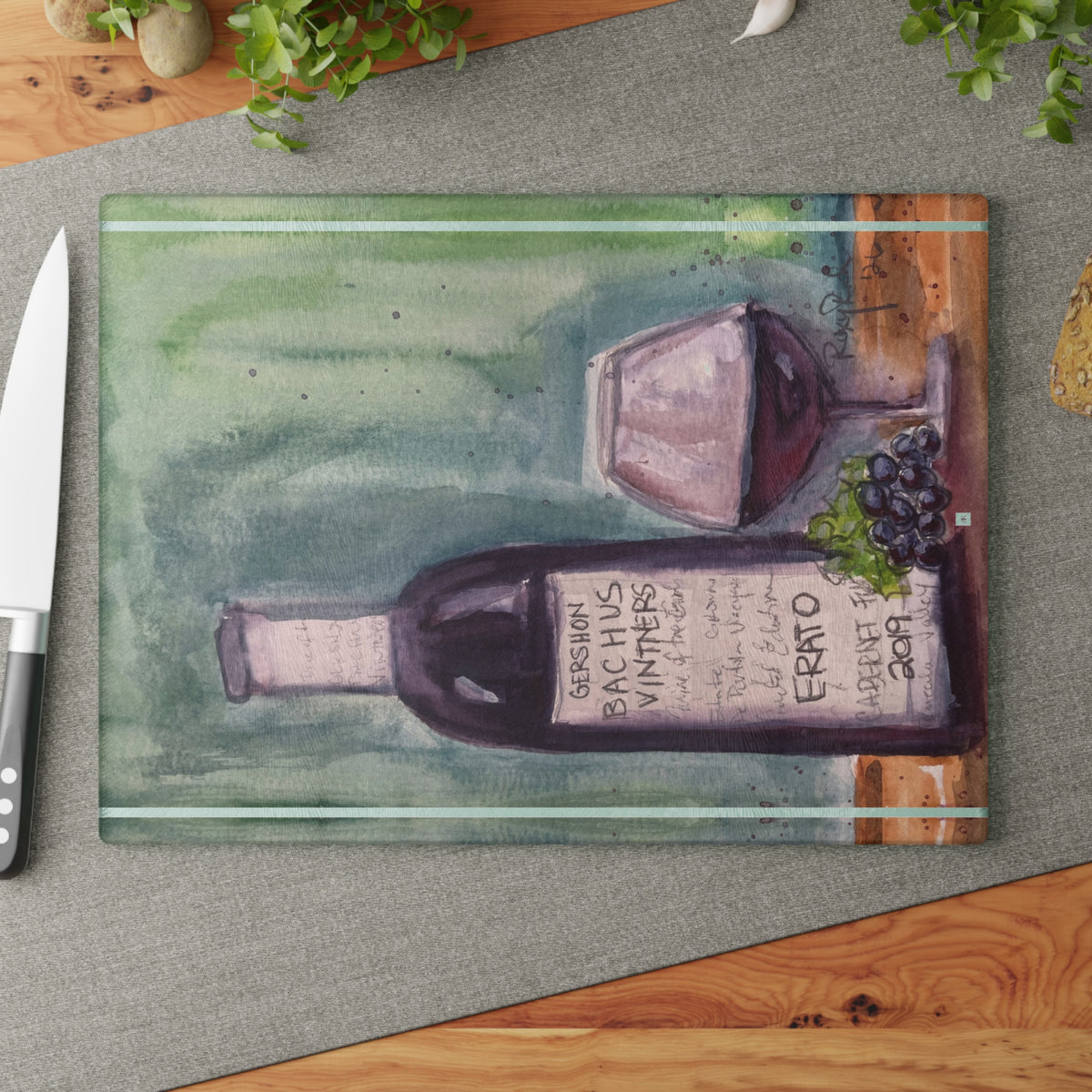 Glass Cutting Board-GBV Erato