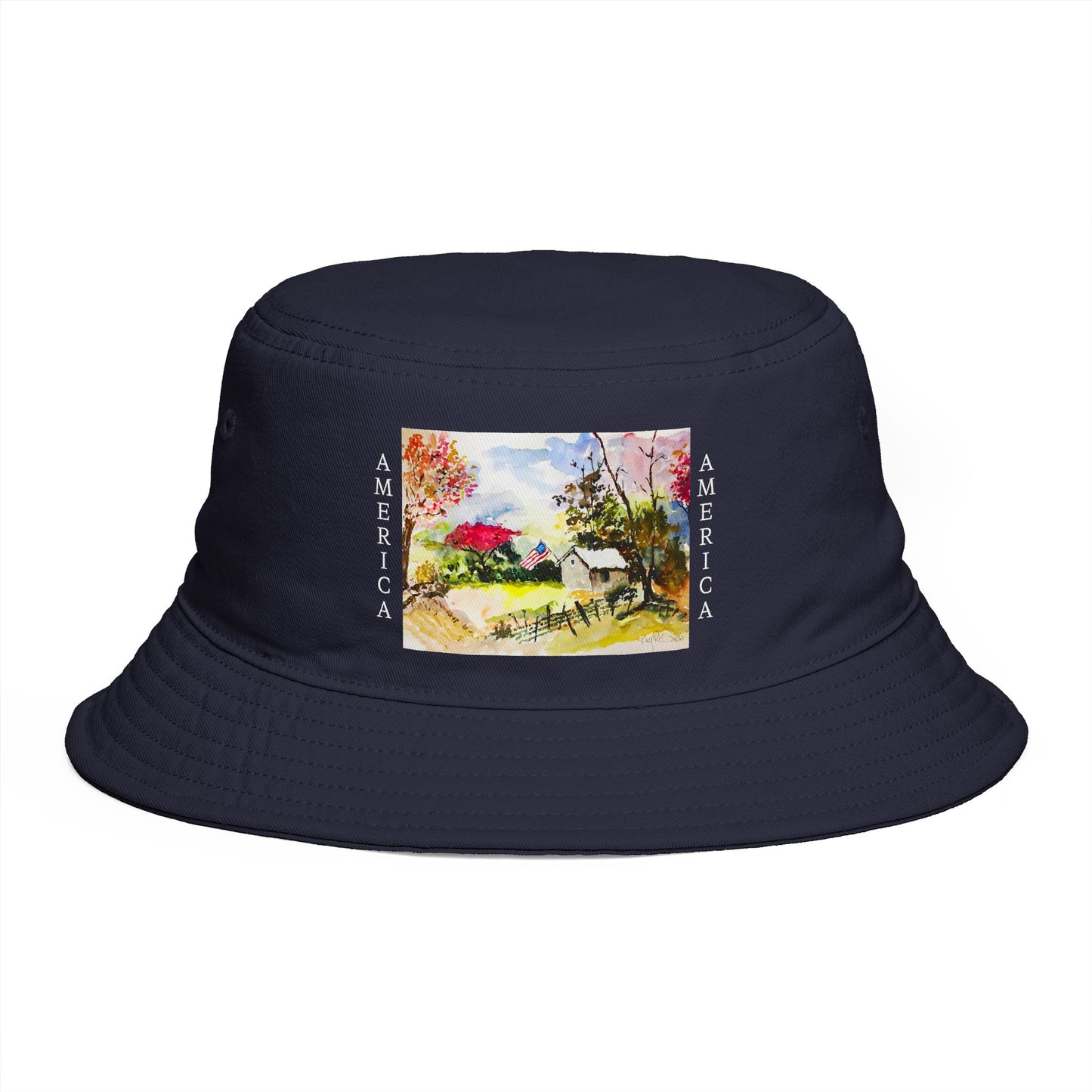 250th Birthday 'Land of the Free' Patriotic Bucket Hat — American Pride Commemorative