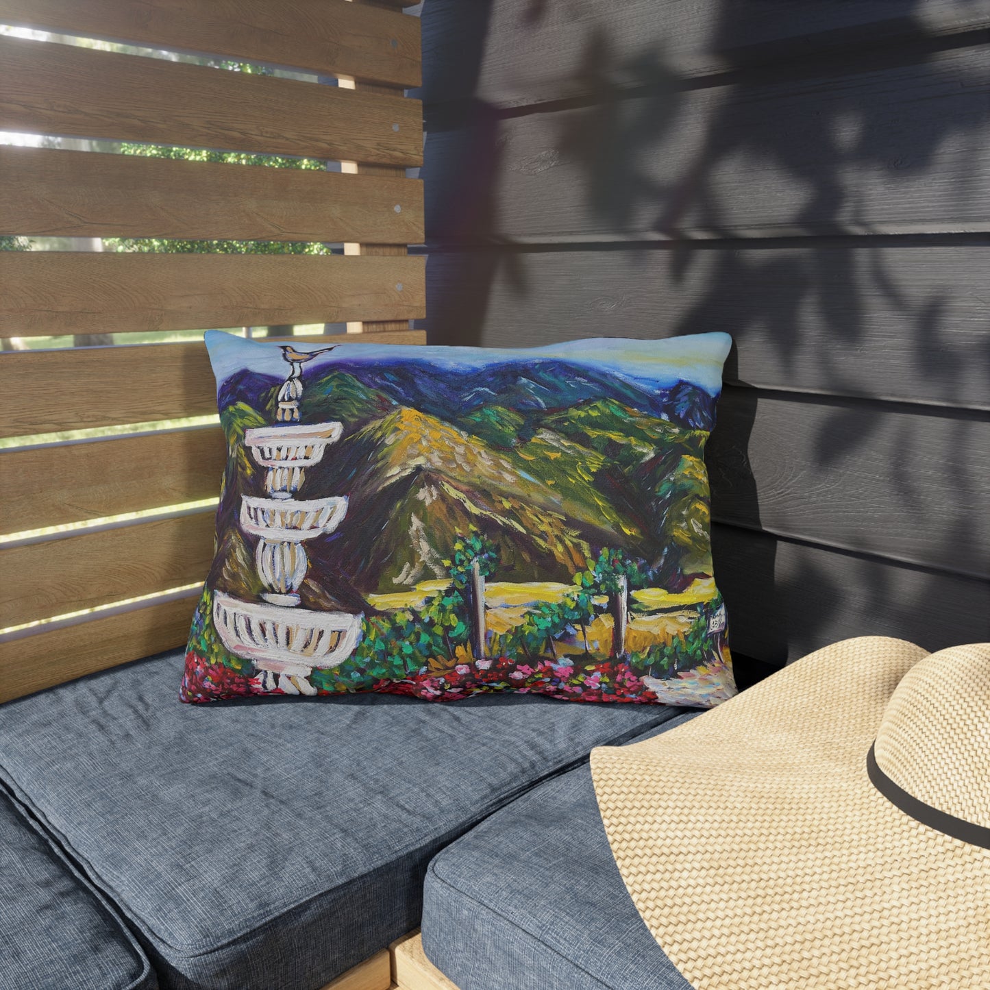 Fountain Vista at GBV Outdoor Pillows