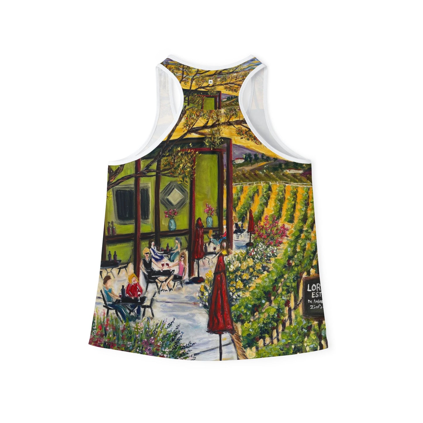 Women's Racerback Tank Top-Lorenzi Terrace-Temecula