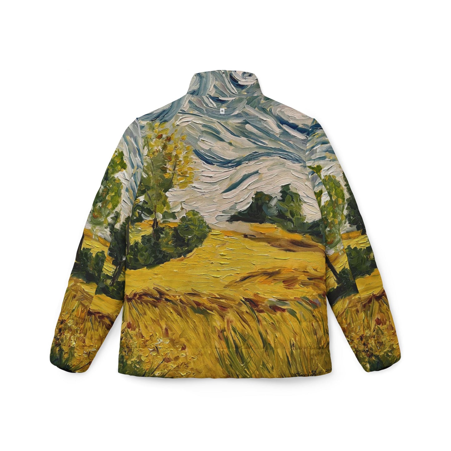 Women's Puffer Jacket - Roxy Rich Fine Art -Sunny Day