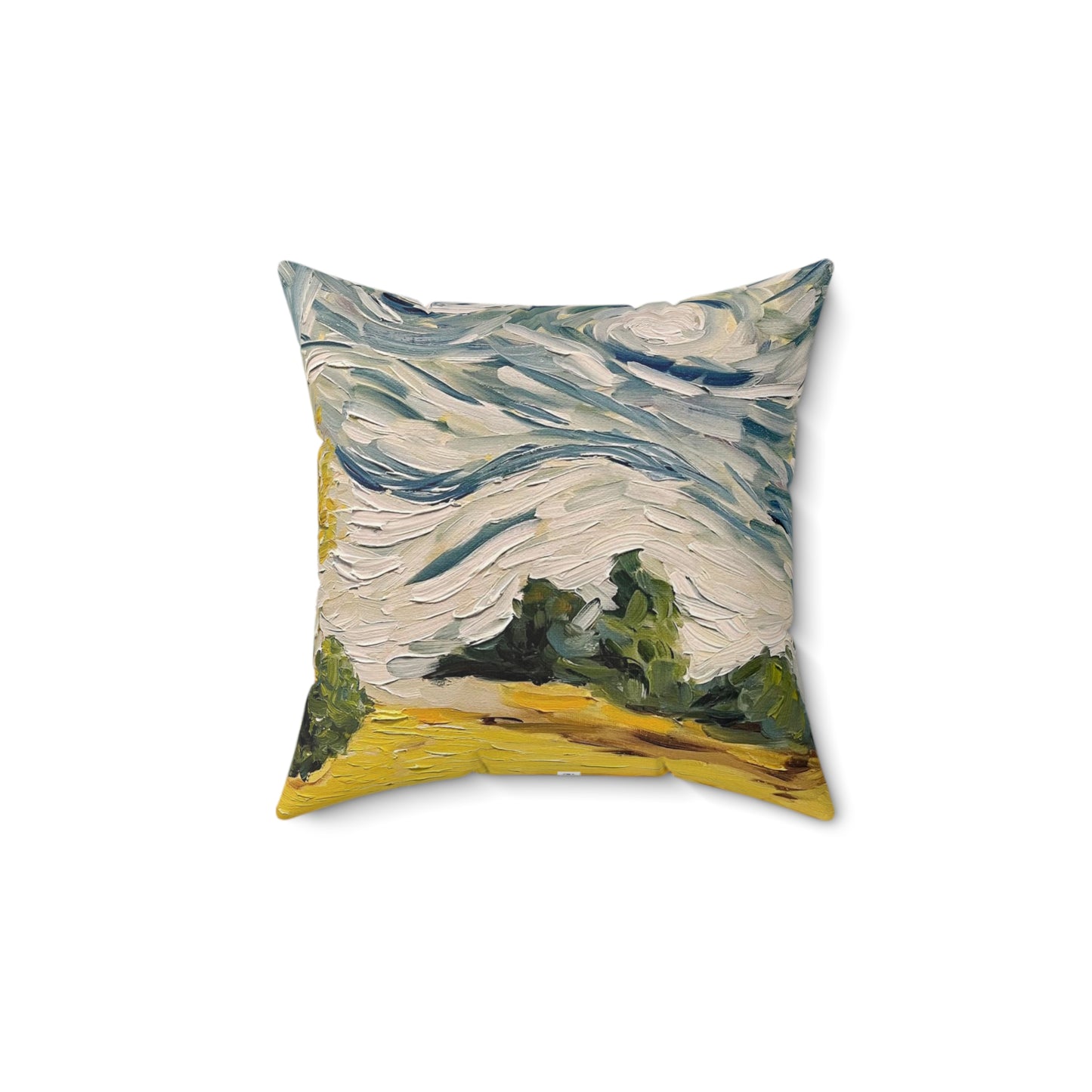 Sunny Day Indoor Spun Polyester Square Pillow