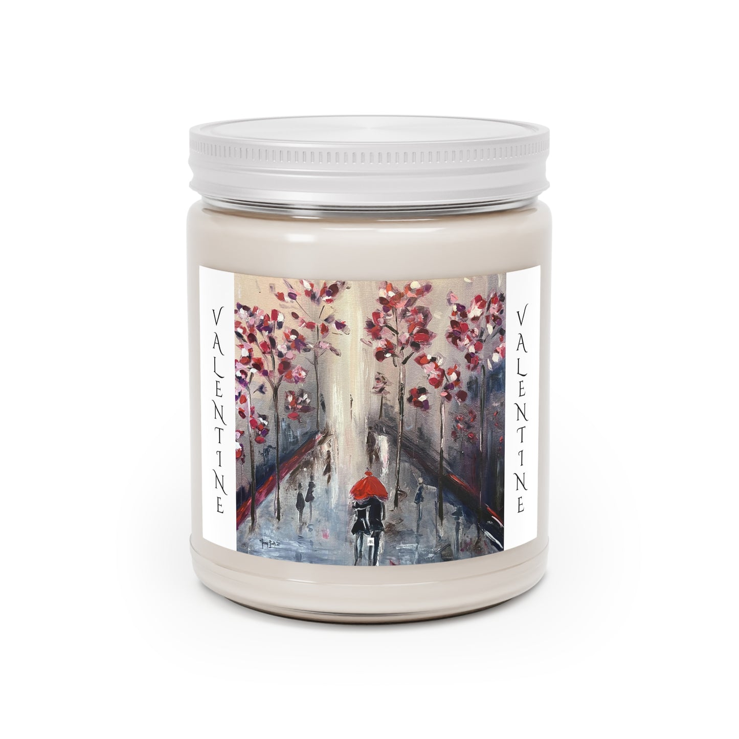 Scented Candle 9oz-"Strolling in Paris"-Valentine