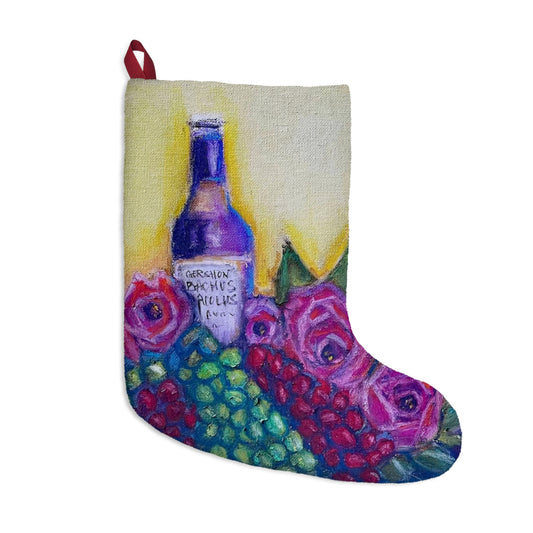 GBV Wine and Roses Christmas Stocking