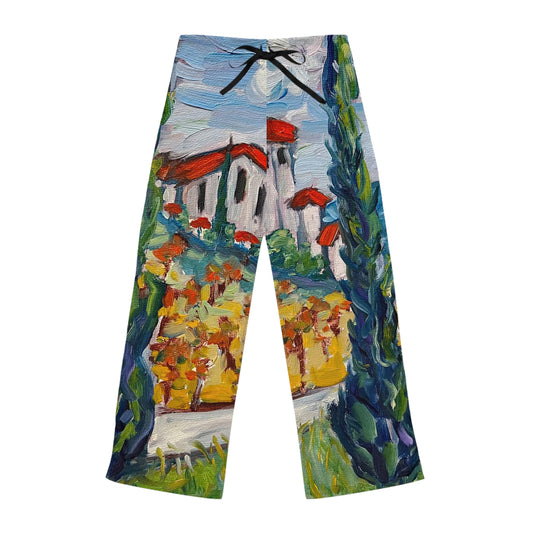 Pajama Pants - Robert Renzoni Vineyard and Winery Temecula- Women's Pajama Pants