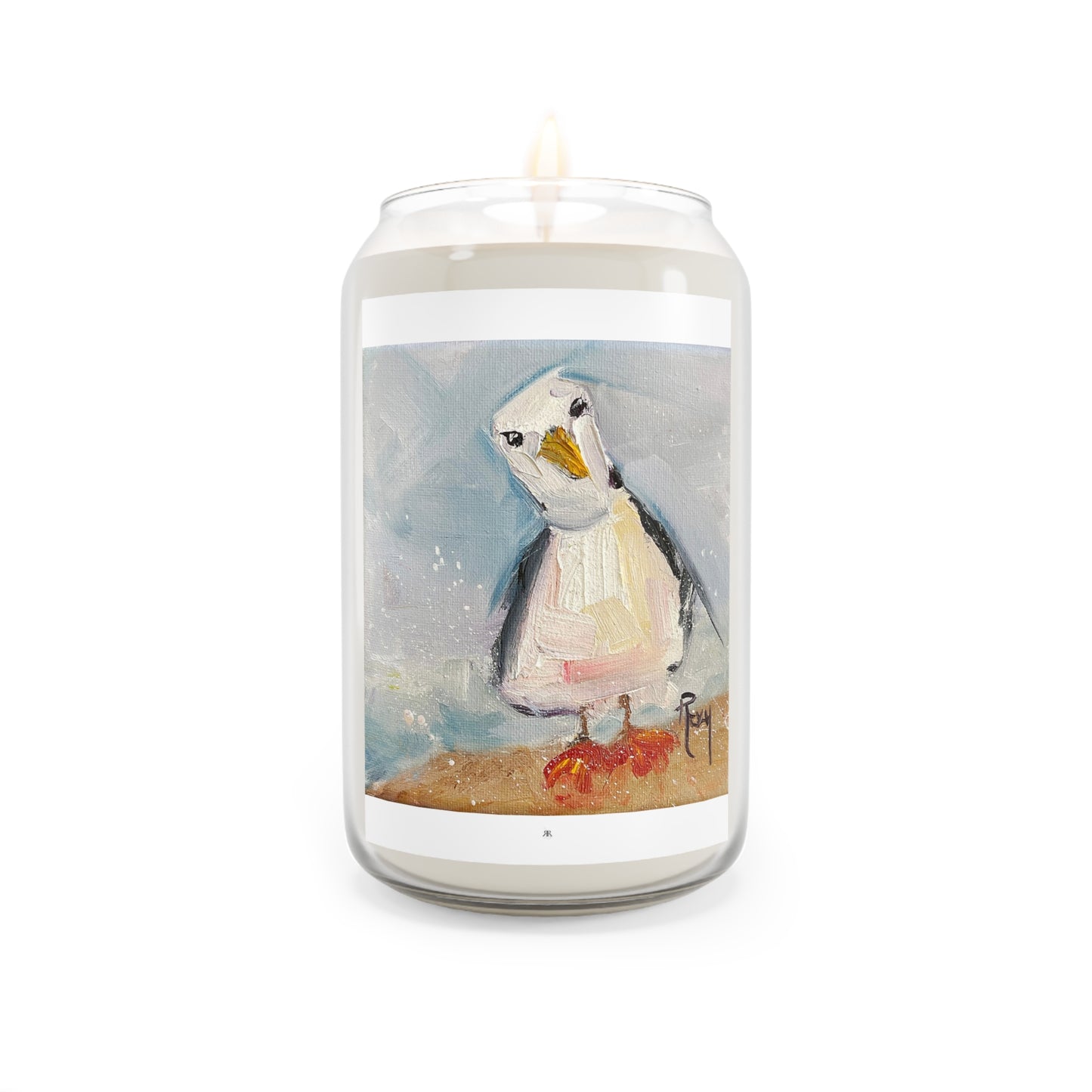 Inquisitive Seagull Scented Candle, 13.75oz