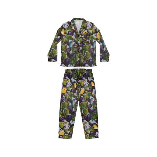 Satin Pajamas - Birds on the Lattice