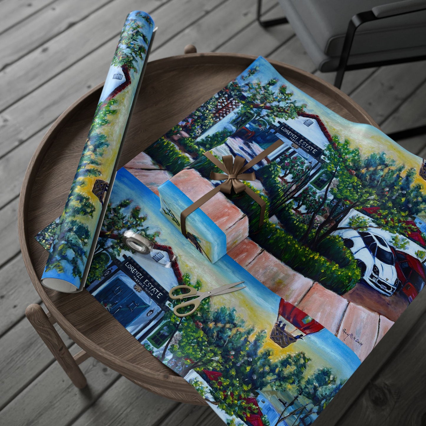 Wrapping Papers-Lorenzi Estate Tasting Room 2024