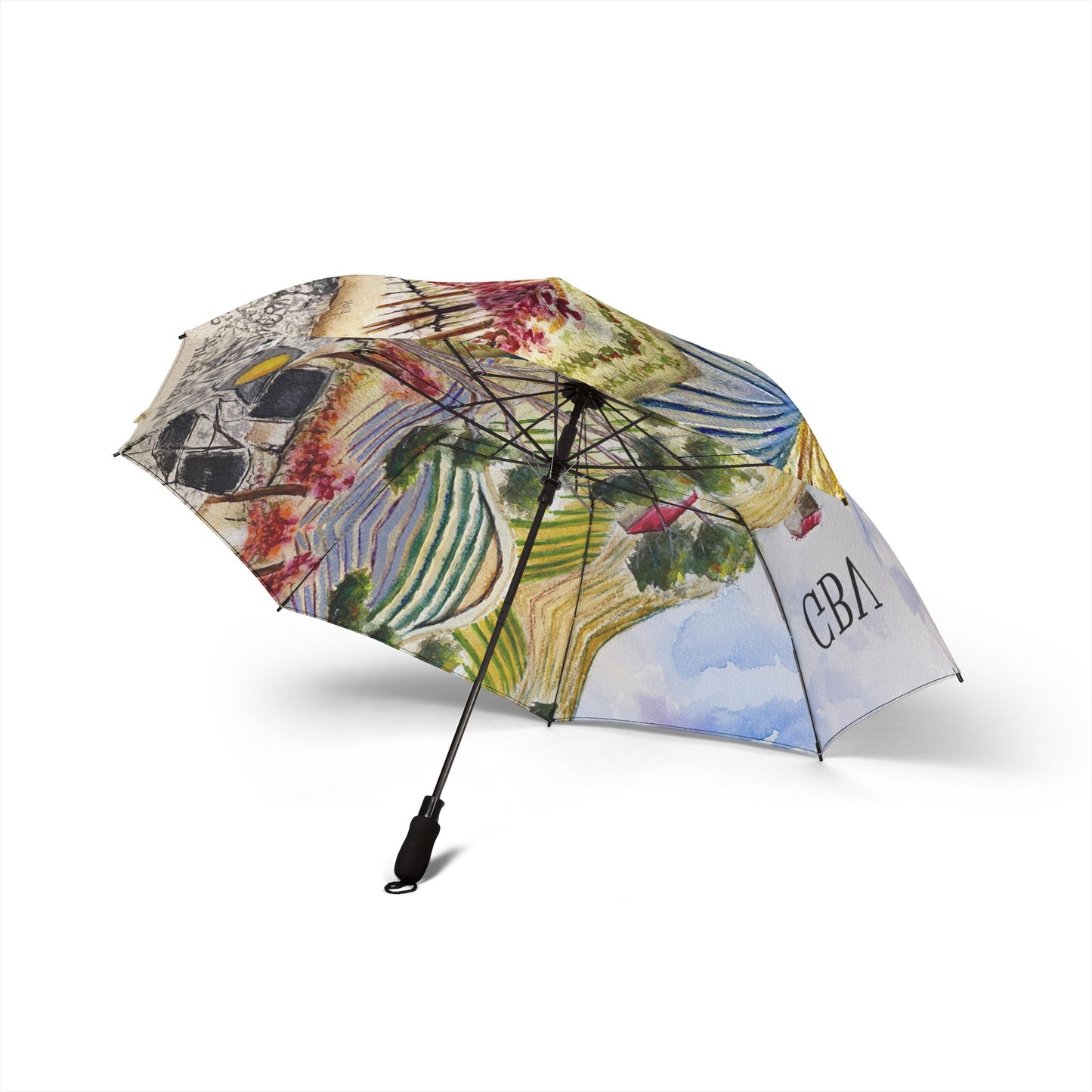 Umbrella-  View from the Patio-GBV