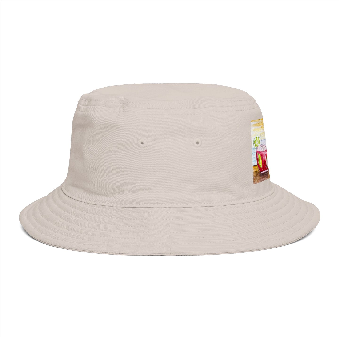 Roxy Rich Fine Art Summer Cocktails - Stylish Durable Bucket Hat