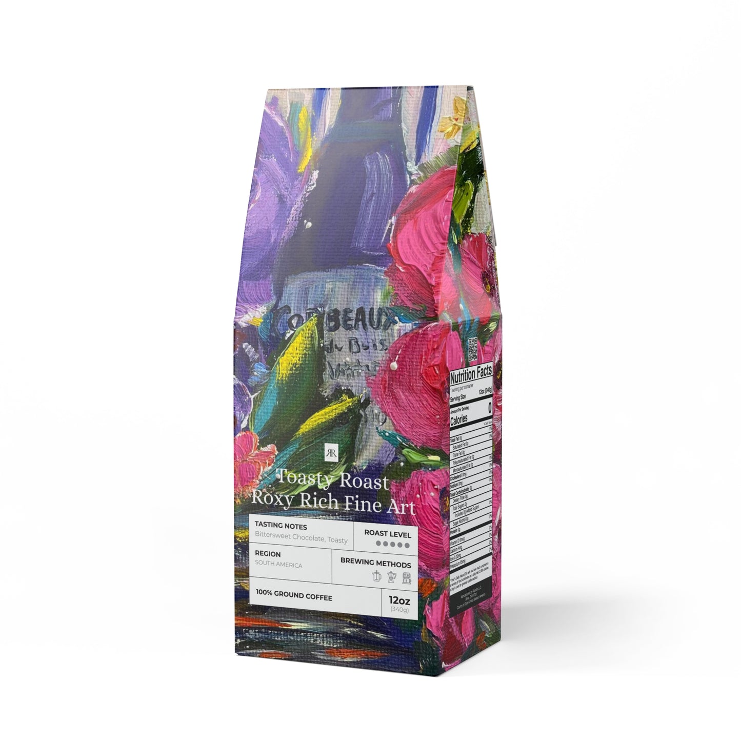 Corbeaux Wine and Lavender Temecula- Toasty Roast Coffee 12.0z Bag