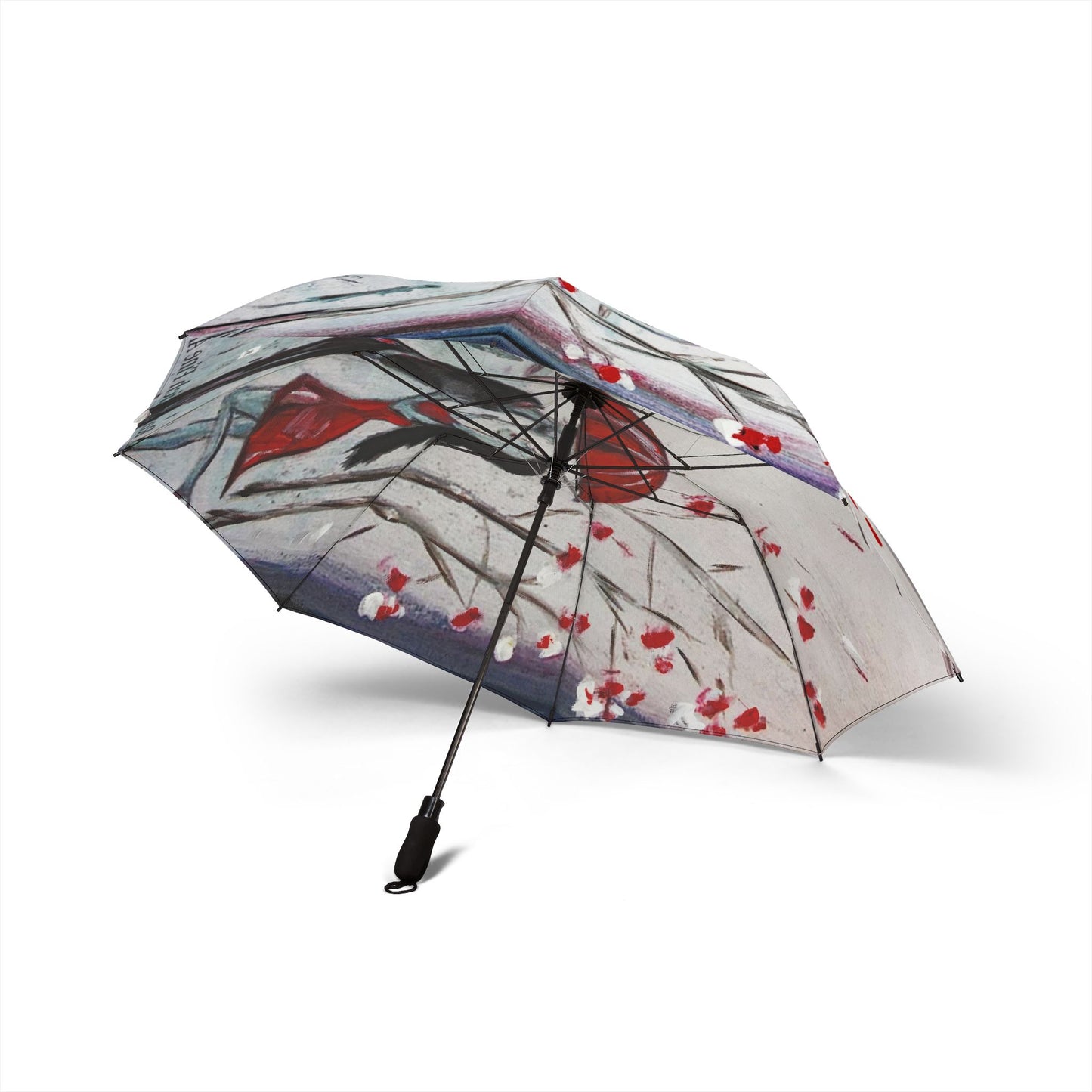 Umbrella- I Only have eyes for You-Paris Couple with Eiffel Tower