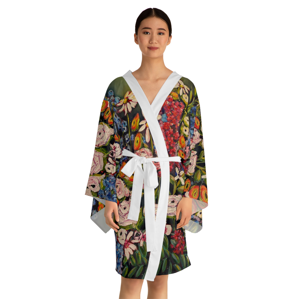 Kimono Robe -Moonlight Meadow