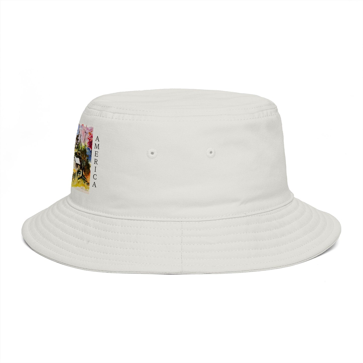 250th Birthday 'Land of the Free' Patriotic Bucket Hat — American Pride Commemorative
