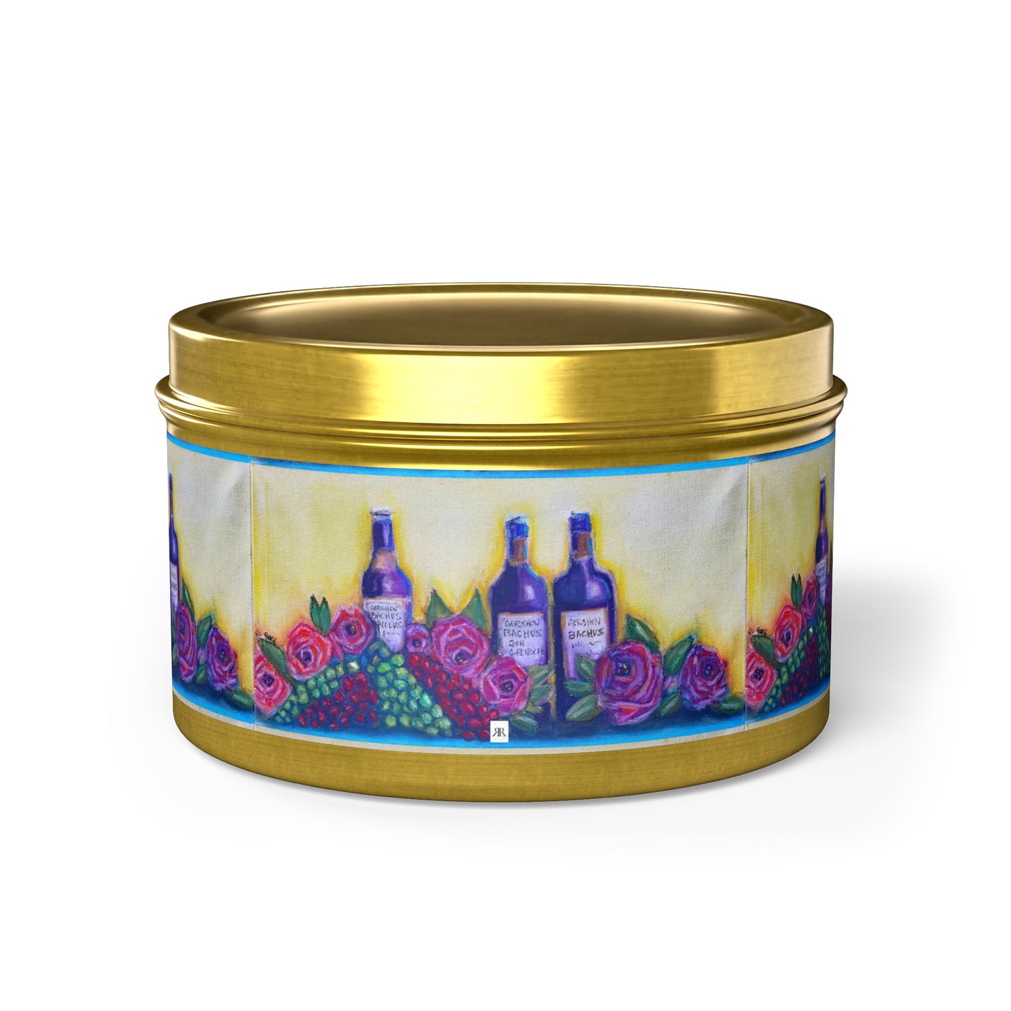 GBV Wine and Roses Tin Candle