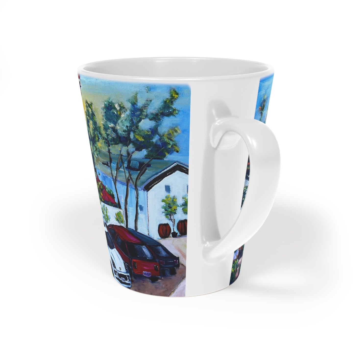 Latte Mug, 12oz-Lorenzi Estate 2024