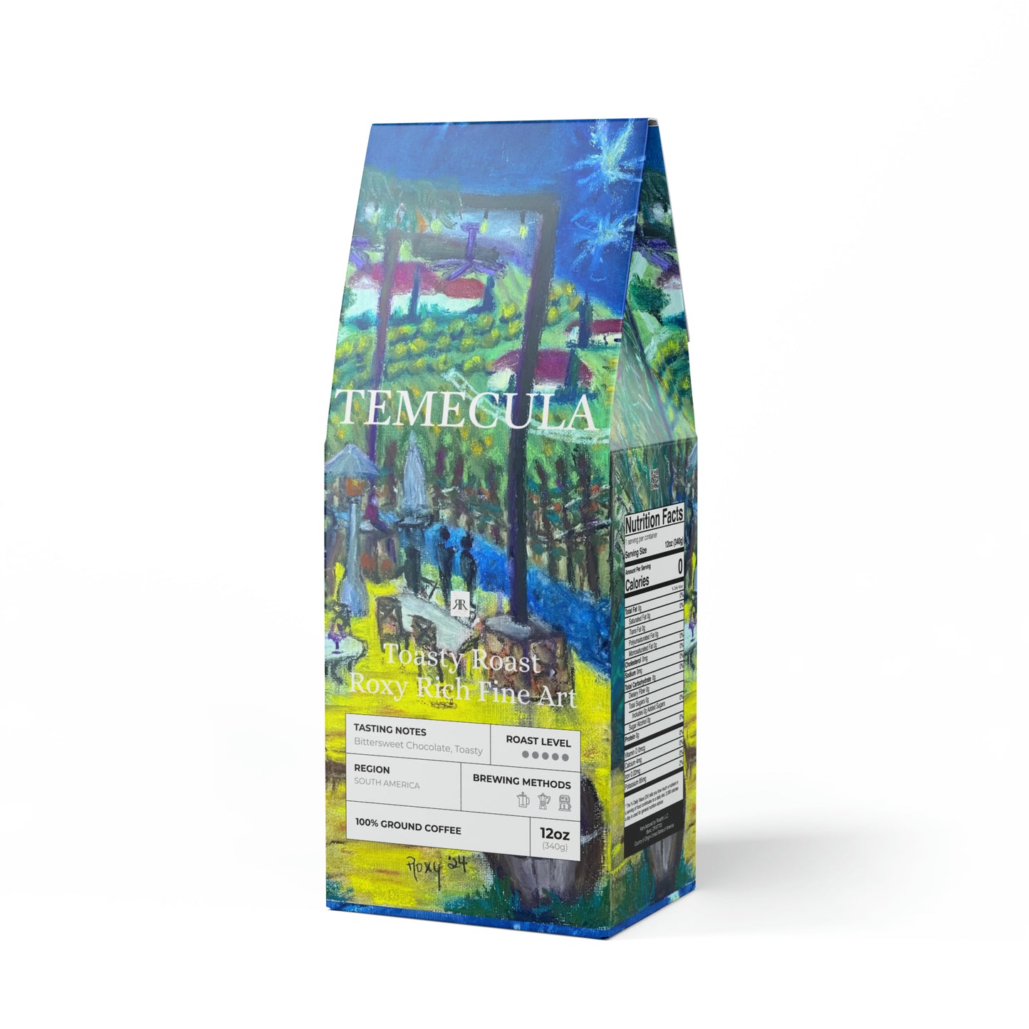 TEMECULA (Twilight in Temecula-GBV)- Toasty Roast Coffee 12.0z Bag