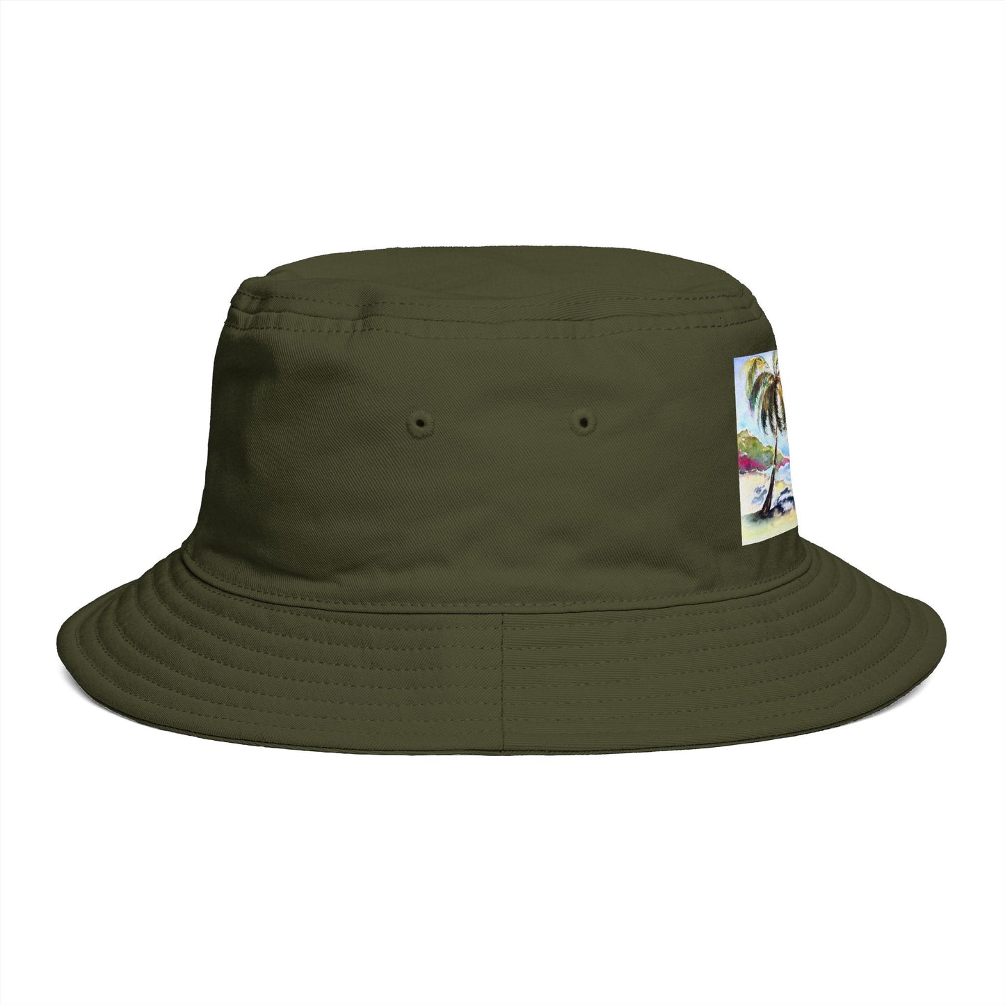 Roxy Rich Fine Art -Hawaii Awaits - Stylish Durable Bucket Hat